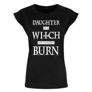 Grindstore Womens/Ladies Daughter Of A Witch You Couldnt Burn T-Shirt (M) (Black)
