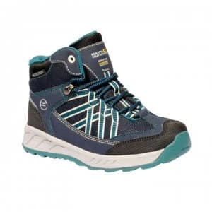 Regatta Samaris Mid Junior Waterproof Walking Boots - Navy/DeepLak