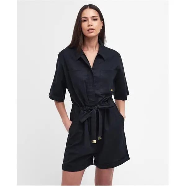 Barbour International Rosell Playsuit - Black 12