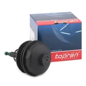 TOPRAN Cover, oil filter housing 502 332 BMW,3 Limousine (E46),5 Limousine (E60),5 Touring (E61),5 Limousine (E39),3 Touring (E46),3 Coupe (E46)