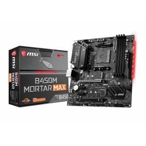 MSI B450M Mortar Max AMD Socket AM4 Motherboard