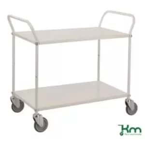 Slingsby Konga Two Tier Trolley - White