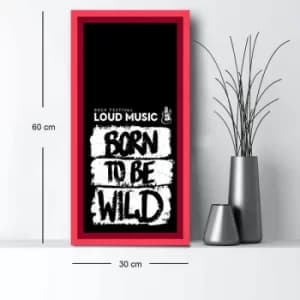 3060AHS-026 Multicolor Decorative Framed MDF Painting