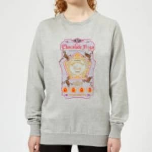 Harry Potter Chocolate Frog Womens Sweatshirt - Grey - 3XL
