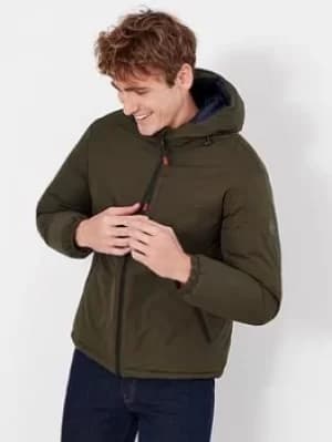 Joules Joules Go To Waterproof Jacket With Padded Inner, Green Size M Men