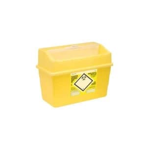 Click Medical Sharpsafe 24 Litre Sharps Bin Yellow
