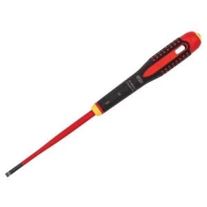 Bahco ERGO Slim VDE Insulated Slotted Screwdriver 3.5 x 100mm