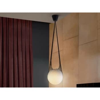 Schuller Lighting - Schuller Globe - Pendant Light Globe Light, Black, 1x E27