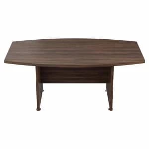 TC Office Regent Boardroom Table 1800mm, Dark Walnut