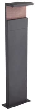 Floor Lamp Large, 13W LED, 3000K, 850lm, IP54, Anthracite, Walnut