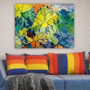 273048485_70100 Multicolor Decorative Canvas Painting
