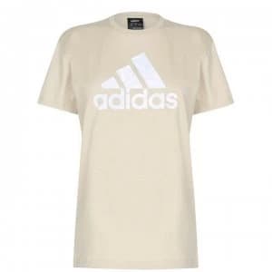adidas Zebra Logo T Shirt Womens - Savnnah Green