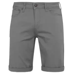 Jack and Jones Rick 5 Pocket Chino Shorts Mens - Grey