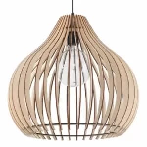 Sollux Pendant Lamp Aprilla Wood