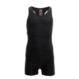Slazenger LYCRA XTRA LIFE Boyleg Swimming Suit Junior Girls - Black
