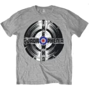 The Who Quadrophenia Grey Mens TShirt Size: Small