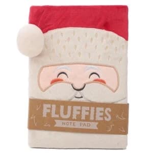 Christmas Santa Fluffies Notepad/Notebook
