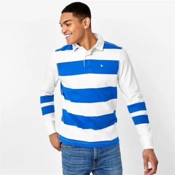 Jack Wills Frodsham Rugby Shirt - Deep Blue