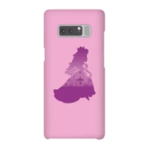 Nintendo Super Mario Peach Silhouette Phone Case - Samsung Note 8 - Snap Case - Gloss