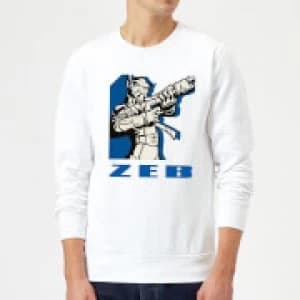 Star Wars Rebels Zeb Sweatshirt - White - L