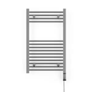Terma Leo Chrome Electrical Towel Rail with ONE D Element - 800X500 200W