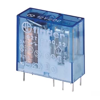 Finder 40.52.9.060.0000 - 8A Miniature PCB Relay 60VDC DPDT