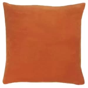 Solo Velvet Cushion Orange