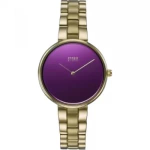 Ladies Storm Selina-X Gold Purple Watch