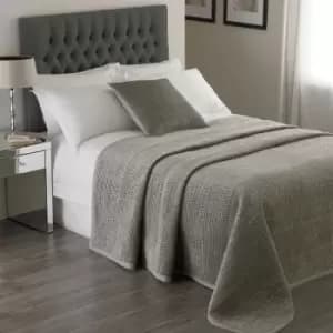 Brooklands Bedspread Silver