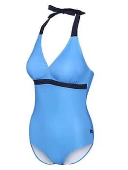Regatta Flavia Swim Suit - Blue Size 12, Women