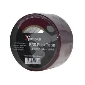 Precision SGR Sock Tape 38mm (Pack of 5) - Maroon