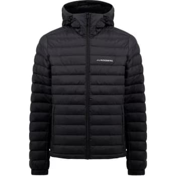 J Lindeberg J Thermal Hooded Jacket Mens - Black