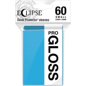 Ultra Pro Eclipse Gloss Sky Blue Small Deck Protector Sleeves (60 Sleeves)