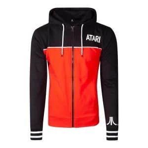 Atari - Colour Block Mens Small Hoodie - Multi-Colour