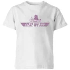 Nintendo Mario Kart Here We Go Wario Kid's T-Shirt - White - 11-12 Years