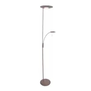 Zenith LED Mother & Child Lamp Bronze Brushed, Plastic Matt