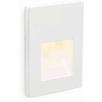 Faro Plas-3 - LED 1 Light Indoor Recessed Wall Light White Plaster