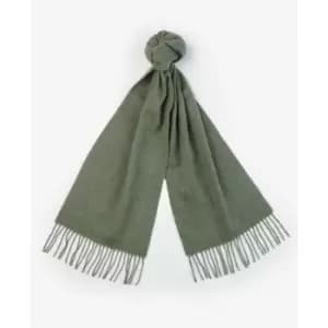Barbour Lambswool Woven Scarf - Green