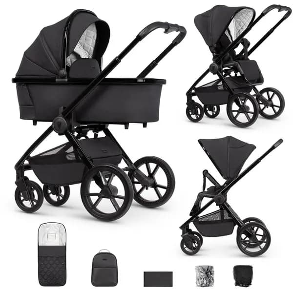 Venicci Tinum Edge SE 2 In 1 Pram Pushchair - Raven