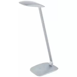 Table Desk Lamp Colour Silver Touch On/Off Dimming Bulb LED 4.5W Included