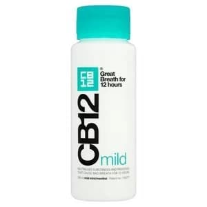 CB12 Mild Safe Breath Mint & Menthol Mouthwash 250ml