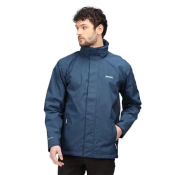 Regatta Matt Waterproof Jacket - MoonLtDn/Nvy