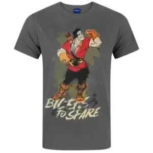 Disney Mens Beauty And The Beast Gaston T-Shirt (M) (Multicoloured)
