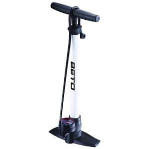 Beto Steel Track Pump with Gauge