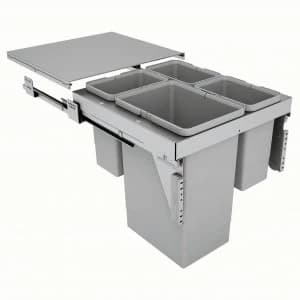 Stanto 50 Waste Bin for 500mm Base Unit 1 x 24 3 x 8L Bins