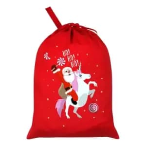 Grindstore Who Needs Rudolph Santa Sack (One Size) (Red/White/Pink)