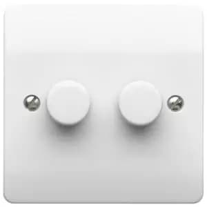 MK Double 2-Way 300W/240V Dimmer Switch
