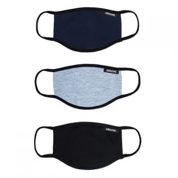 Hype Face Mask 3 Pack Adults - Dark