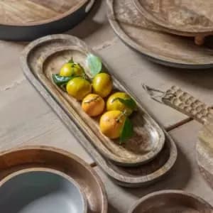 Crossland Grove Castro Serving Platter Small - Grey