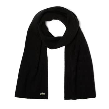 Lacoste Basic Scarf Mens - Black 031